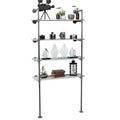 4 -Tier Floor Mounted Shelf By PIPE DECOR
